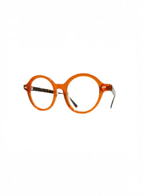 Topaz orange round 48mm  eyeglasses