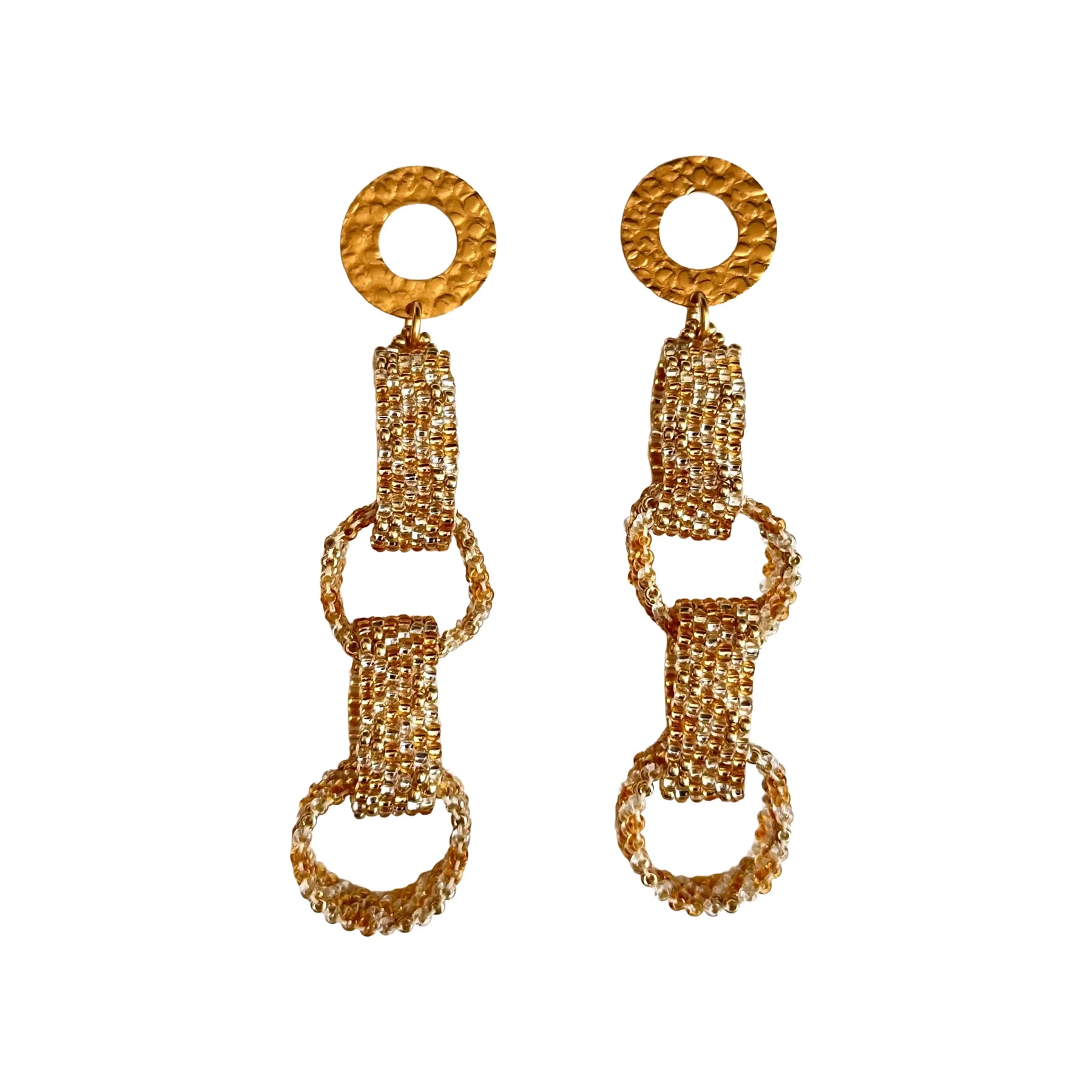 BOLD CHUNKY LINK EARRINGS