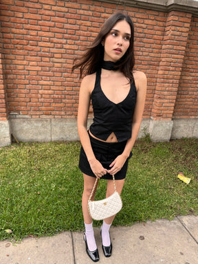 SAPPHIRE SKIRT – BLACK