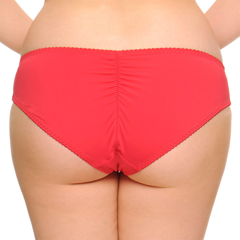 Curvy Kate Daisie Brief Ruby Print