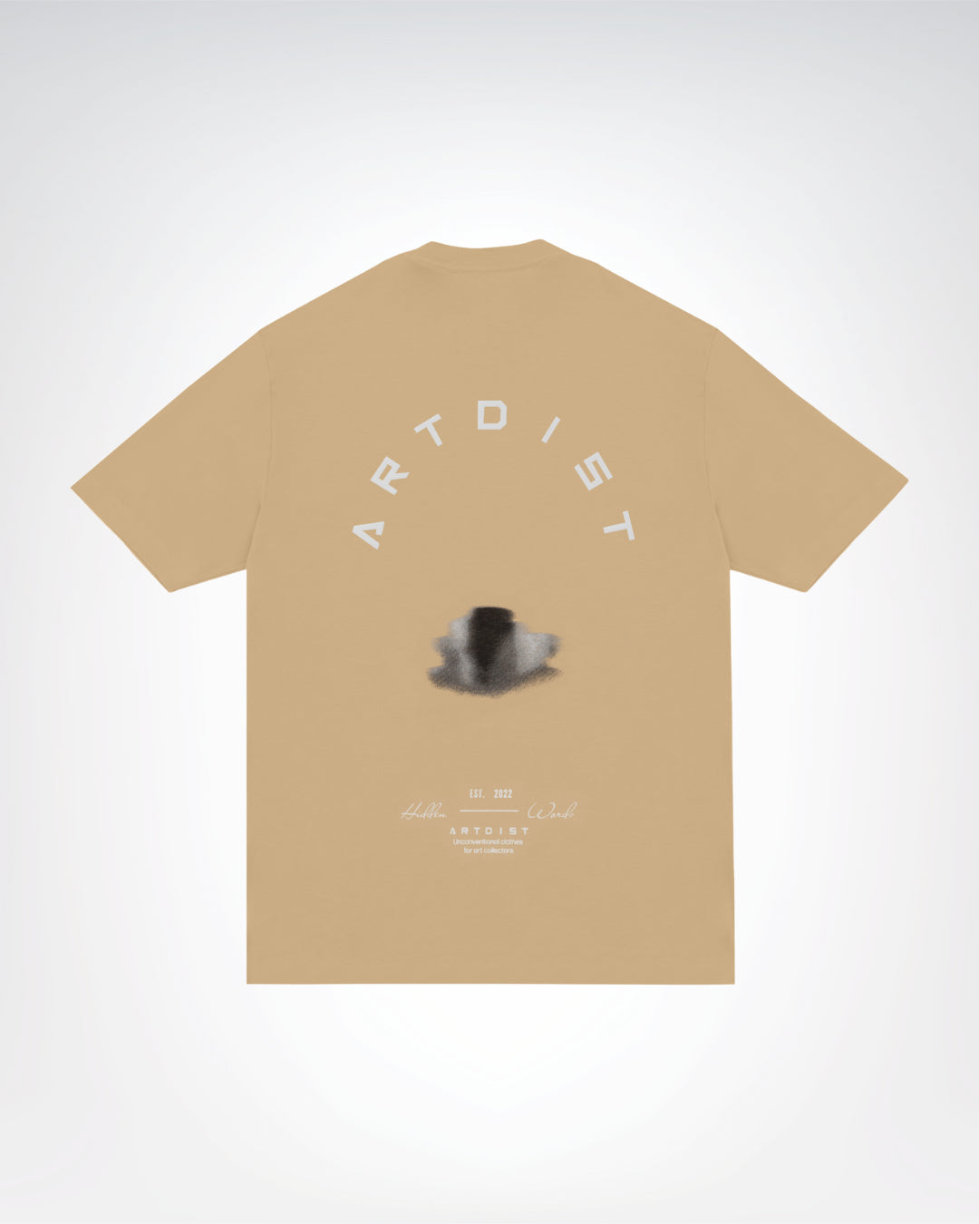 Blurred Face Oversize Safari T-Shirt