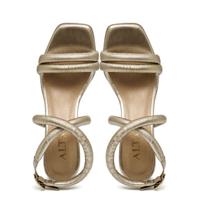 RENATTA GOLD SANDALS