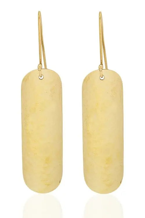 Dhamani Beverly Brass Earrings