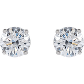3 CT Lab-Grown Diamond Earrings in 14K Gold