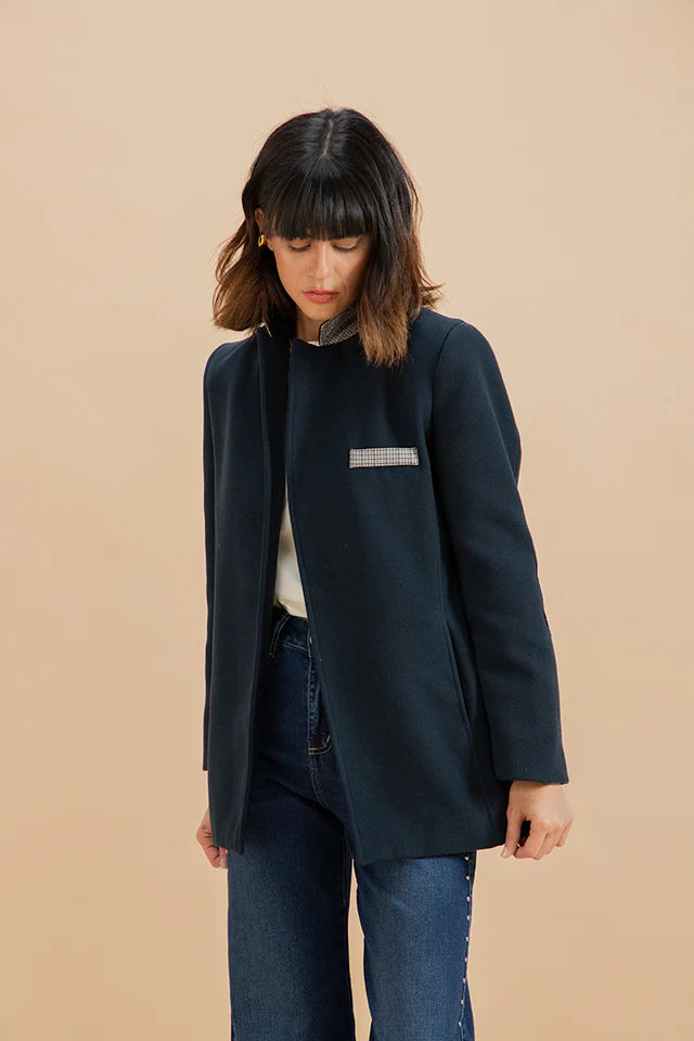 Cambridge Navy Wool Blazer