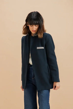 Cambridge Navy Wool Blazer