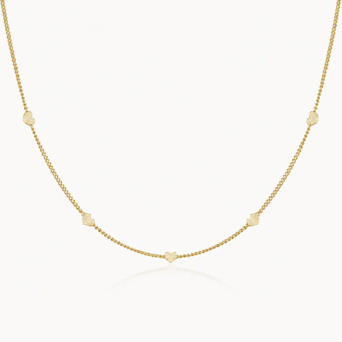 Dainty Heart Layering Chain