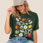 Botanical Apple Blossom Graphic Tee