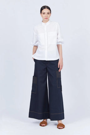 Magali Pima Cotton Blouse