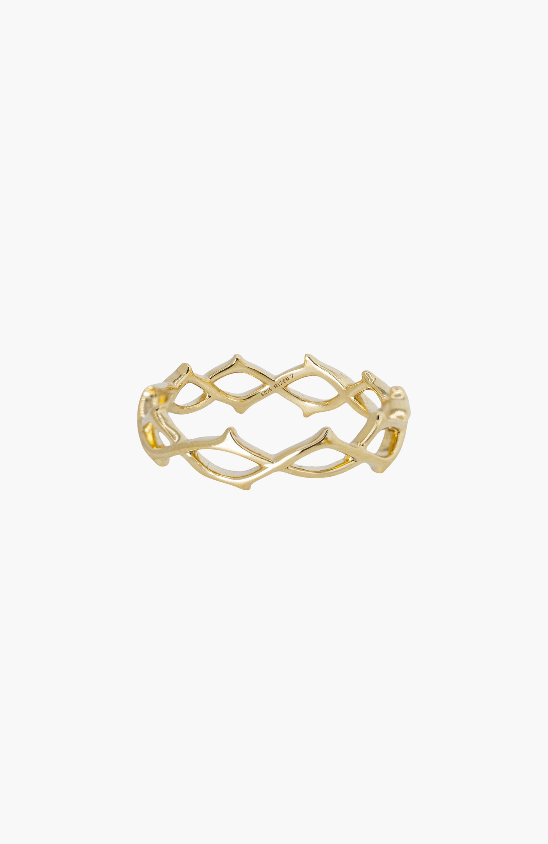 Crown Of Thorns Band Ring