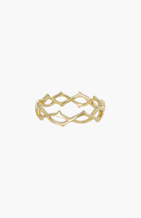 Crown Of Thorns Band Ring
