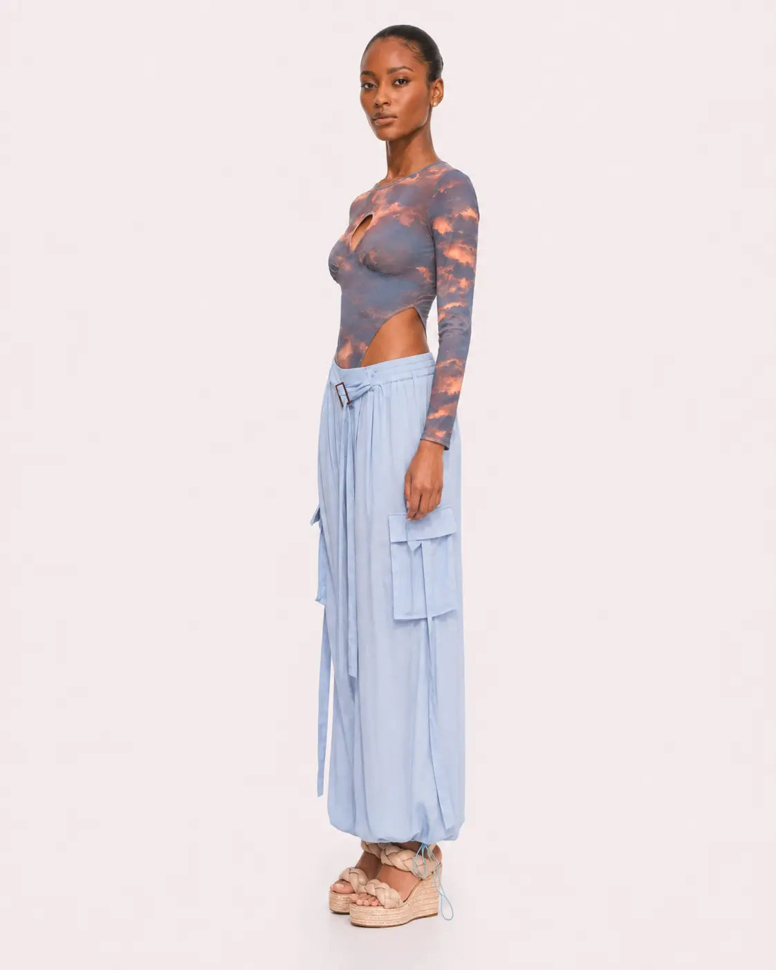 Sunset Mesh Bodysuit - Chuks Collins - Amber Dancing Collection