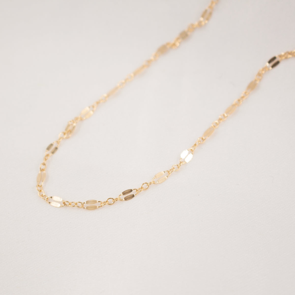 Sofia Gold Delicate Dainty Gold Chain Necklace