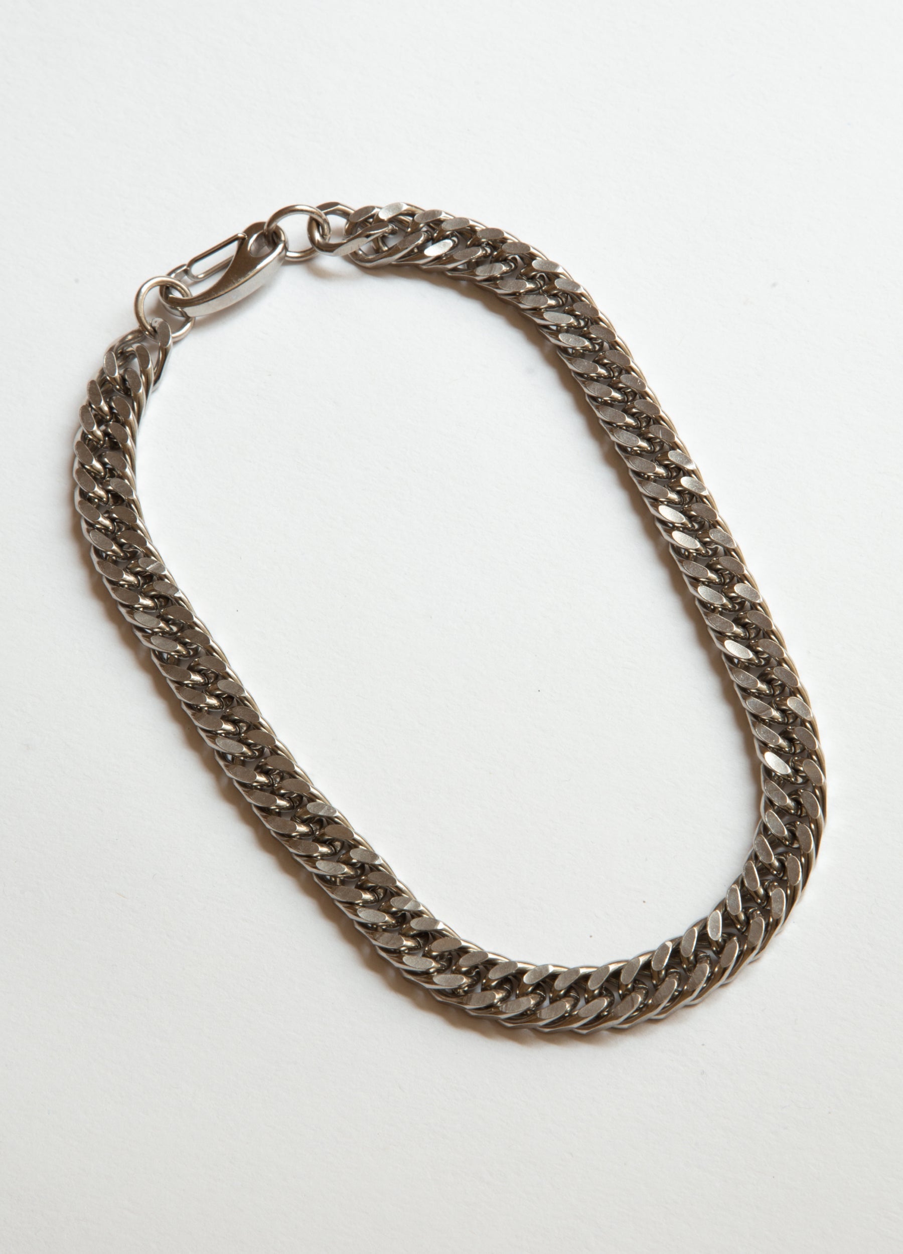 Chunky Silver Chain Necklace Link