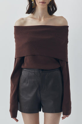 Wren Short Leather Pants