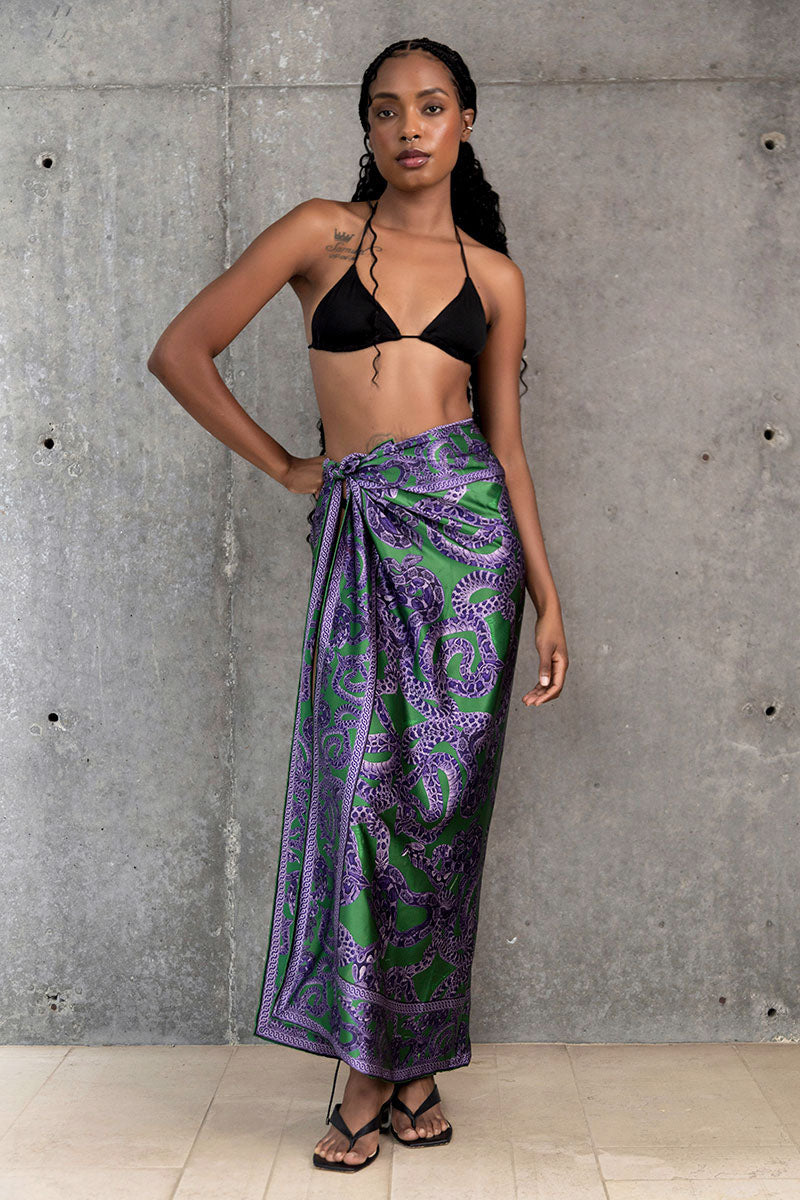 Silk Snake Scarf - Large