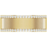 1/2 CT Lab-Grown Diamond Band in 14K Gold