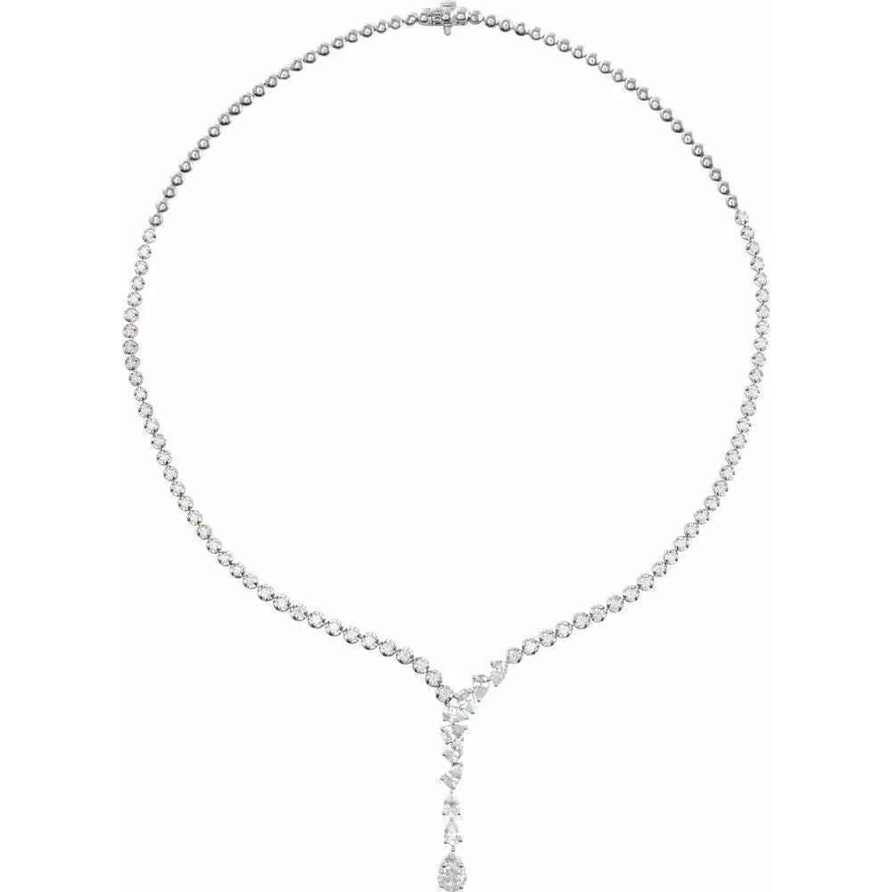 5 1/2 CT Lab-Grown Diamond 16 1/2" Necklace in 14K Gold