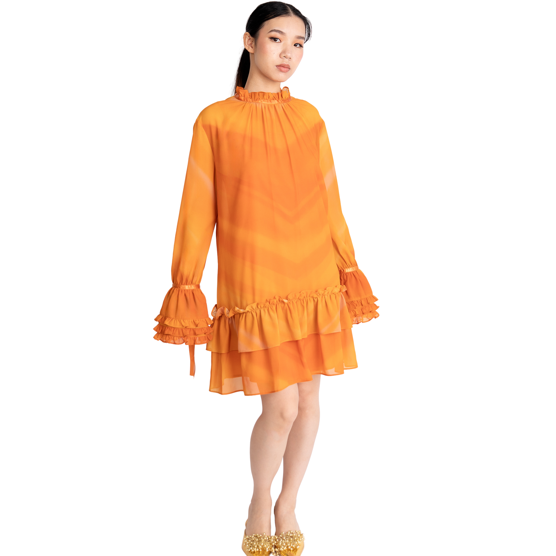 Ruffles Mini Dress