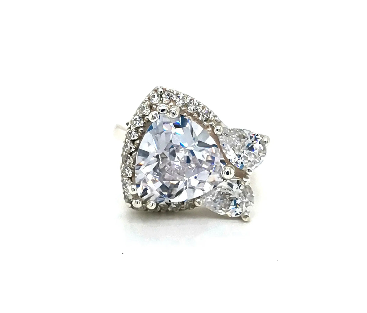 Trillion Collection Cocktail Ring