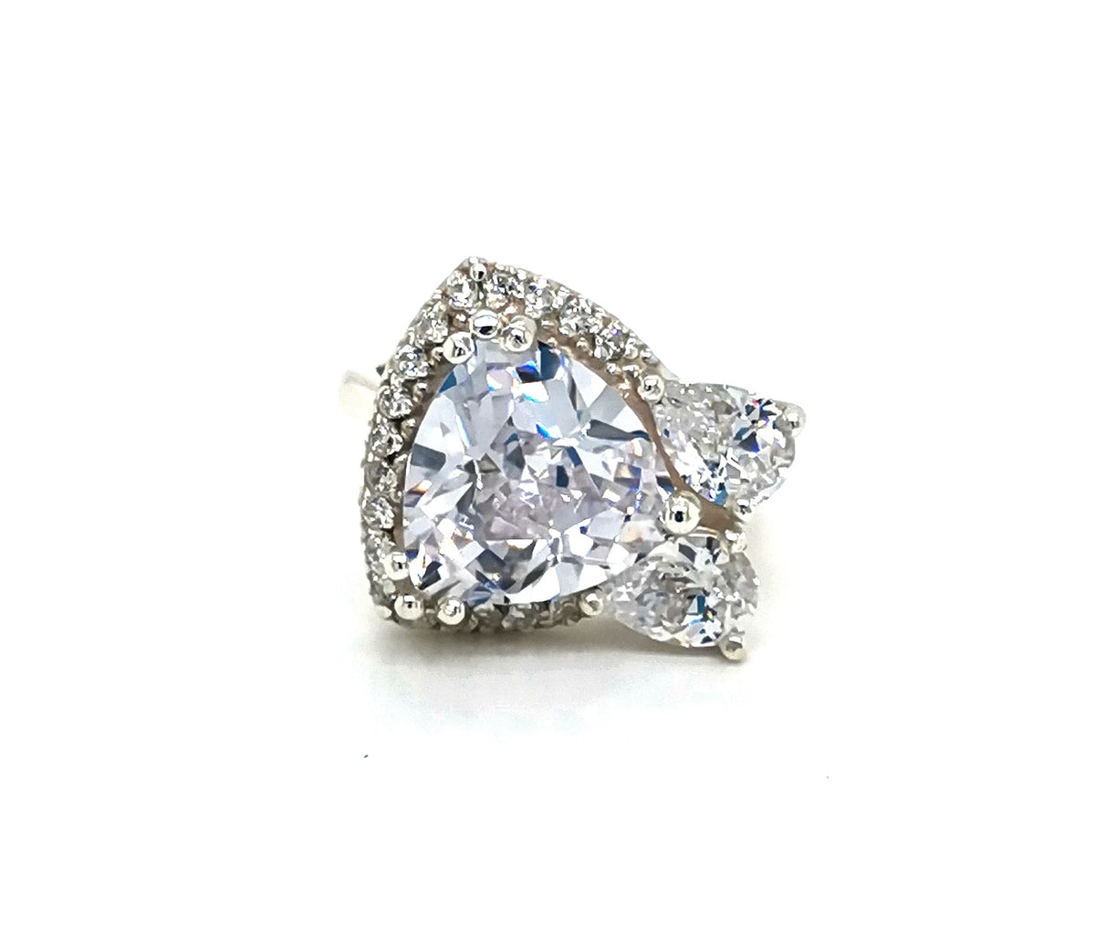 Trillion Collection Cocktail Ring