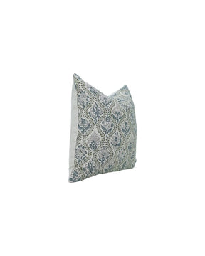 Decorative Handmade Beautiful Block Printed Pure Linen Pillow Cover- Amarbel