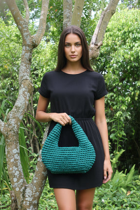 Cartera Basquiat – Luxury Handcrafted Shoulder Bag Inspired by Jean-Michel Basquiat | Ethical Fashion from Ecuador