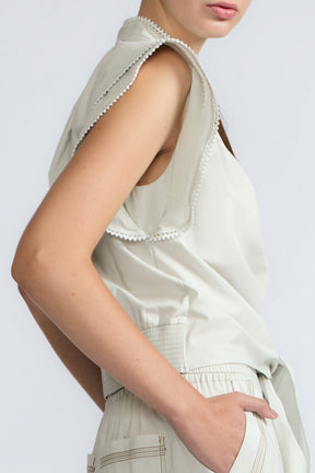 Oriana blouse | Silver