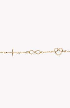 Faith, Hope, Love Bracelet