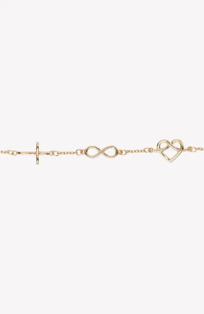 Faith, Hope, Love Bracelet