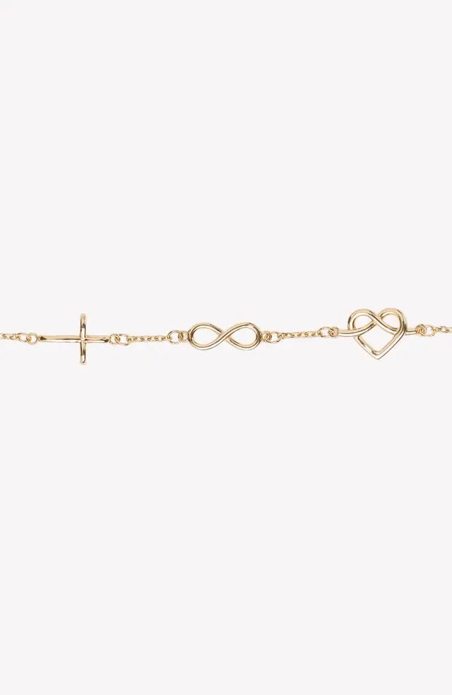 Faith, Hope, Love Bracelet