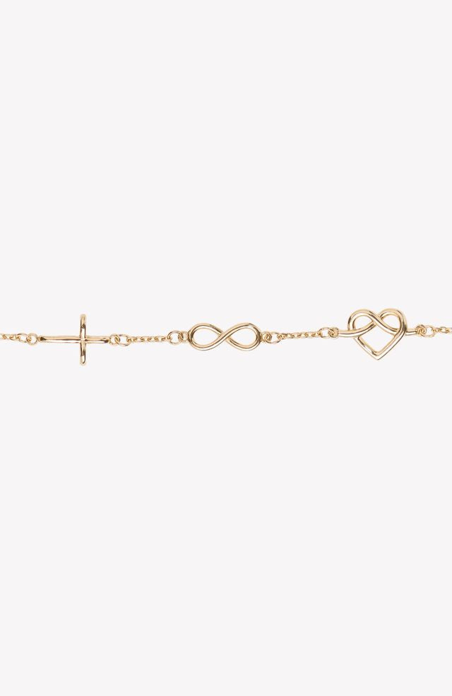 Faith, Hope, Love Bracelet