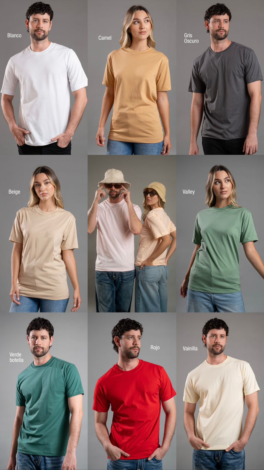 12 Item Pack Essentials T-shirt