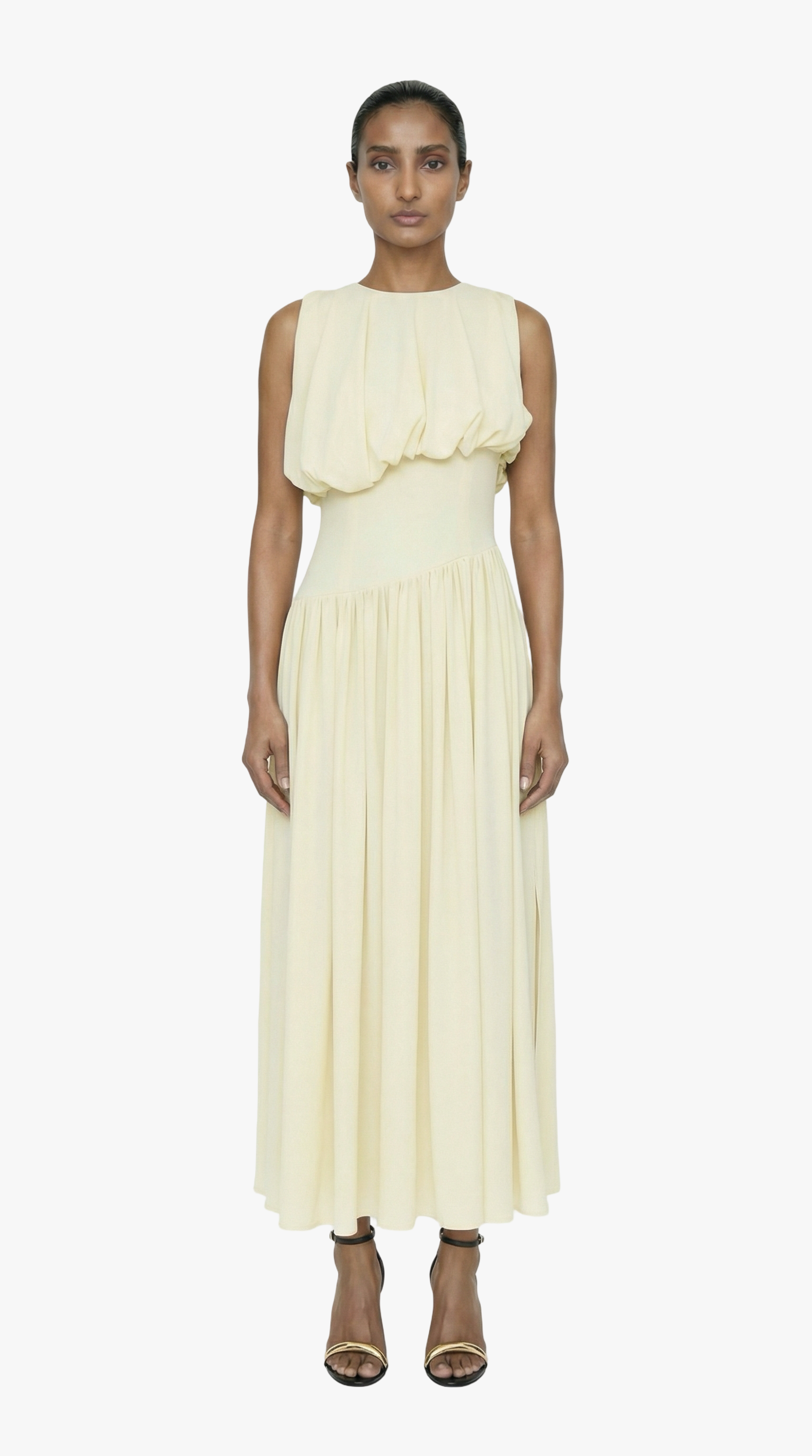 Diana Midi Draped Dress