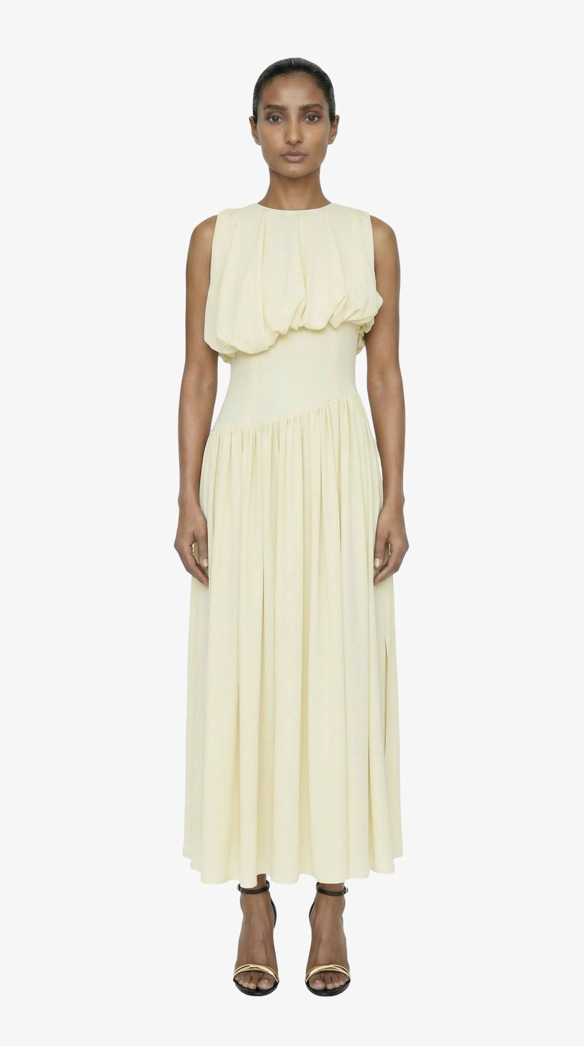 Diana Midi Draped Dress