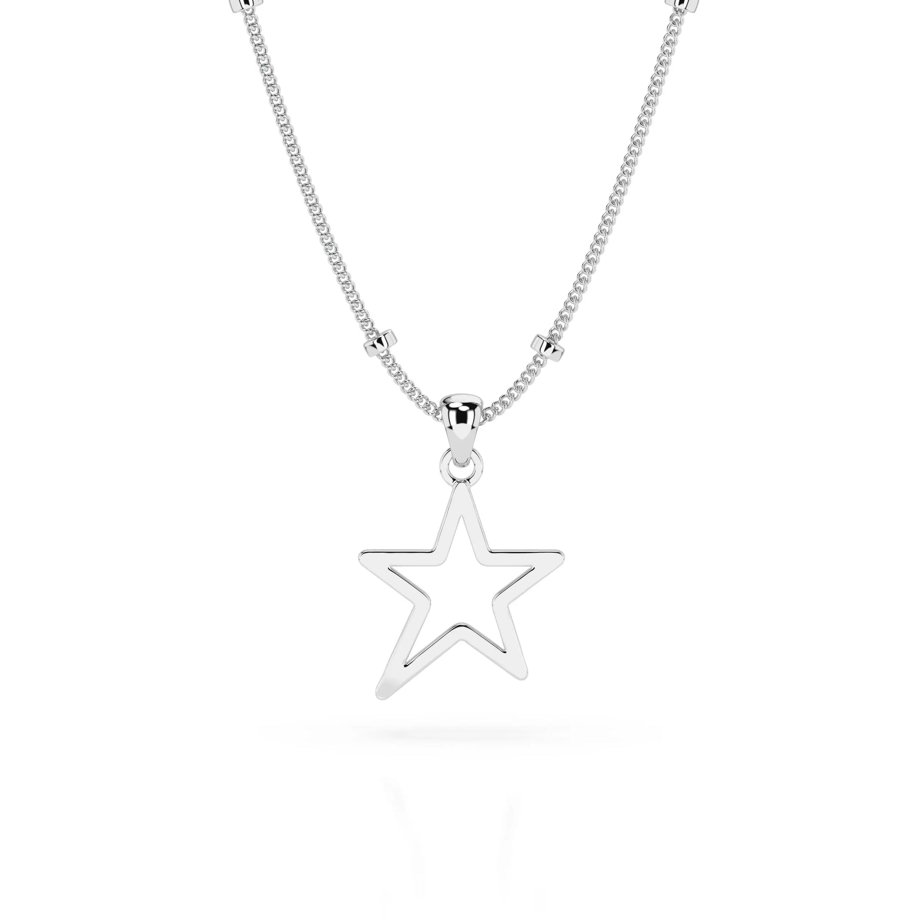 MAXI NORTH STAR - Sterling Silver