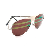 Deuces Polarized Aviator Sunglasses