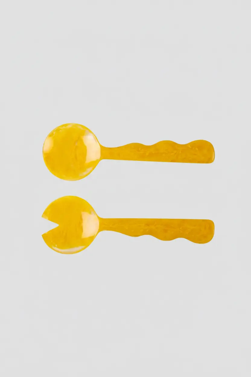 Resin Salad Server (set Of 2) - 12.40 X 3.93 Inches