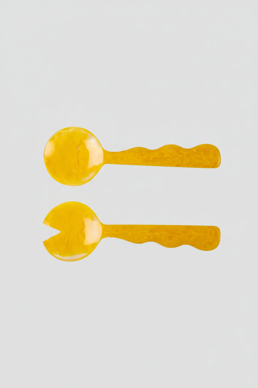 Resin Salad Server (set Of 2) - 12.40 X 3.93 Inches
