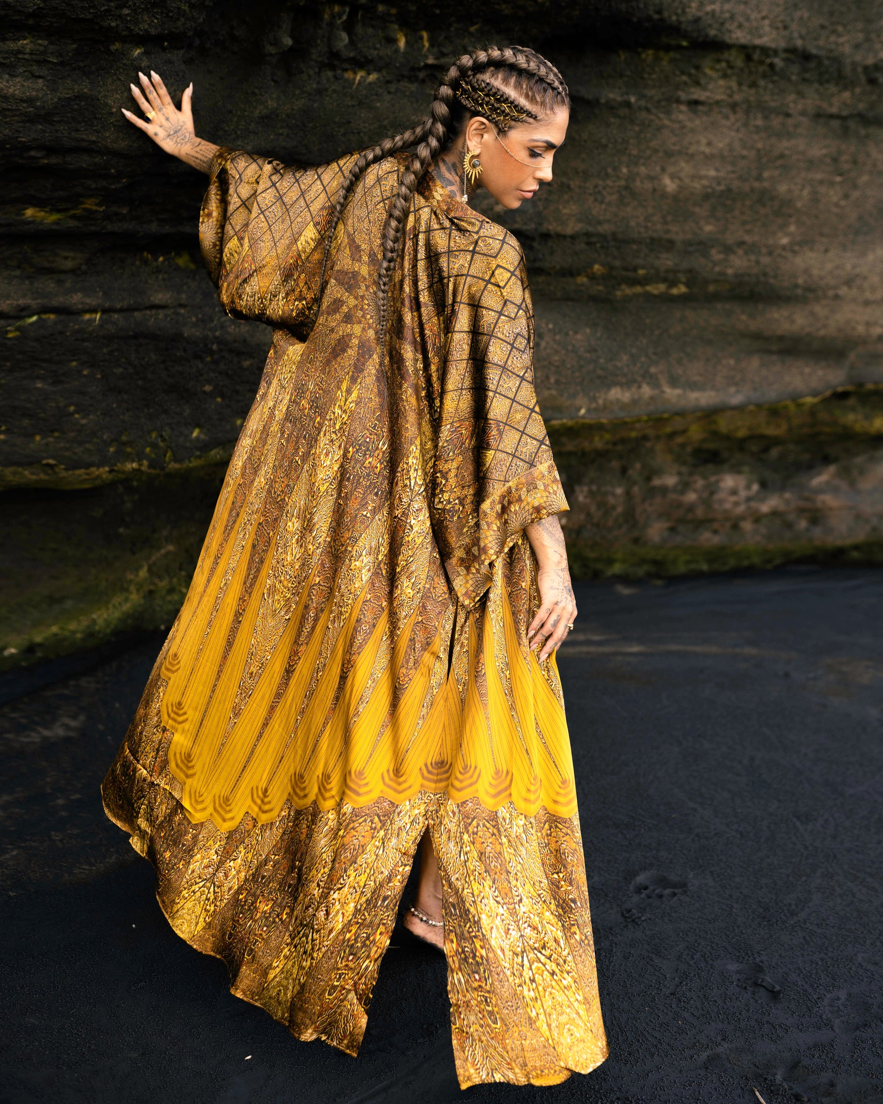 Queen Lakshmi - Luxury Silk Robe