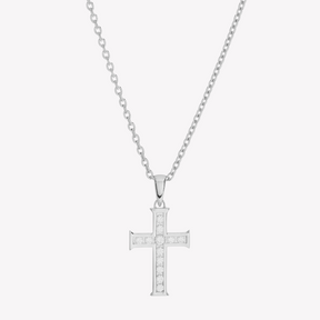 Luminous Cross Pendant Necklace