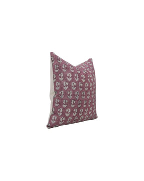 Handcrafted Unique Block Print Boho Pure Linen Pillow Cover- Super Star
