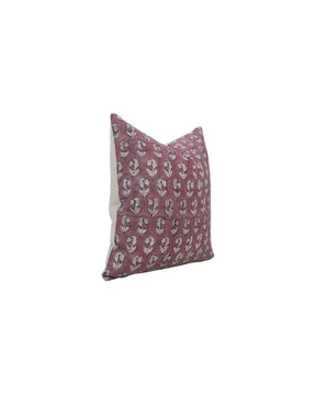 Handcrafted Unique Block Print Boho Pure Linen Pillow Cover- Super Star