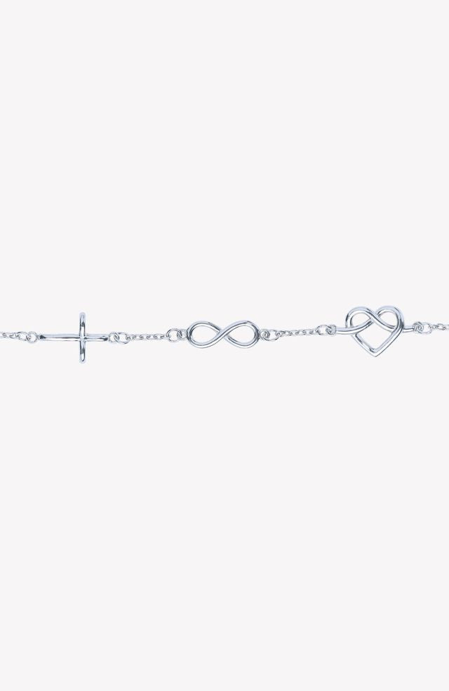 Faith, Hope, Love Bracelet