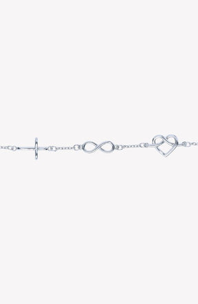 Faith, Hope, Love Bracelet