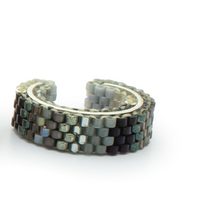 COLOR GEOMÉTRICO Miyuki Earcuffs