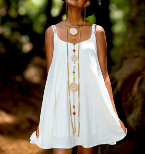 Lijoki Luxe Cultural Statement Necklace