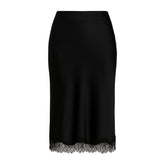 ALTHEA SATIN LACE SKIRT