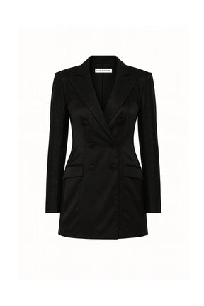 Tuxedo Corset Blazer Dress