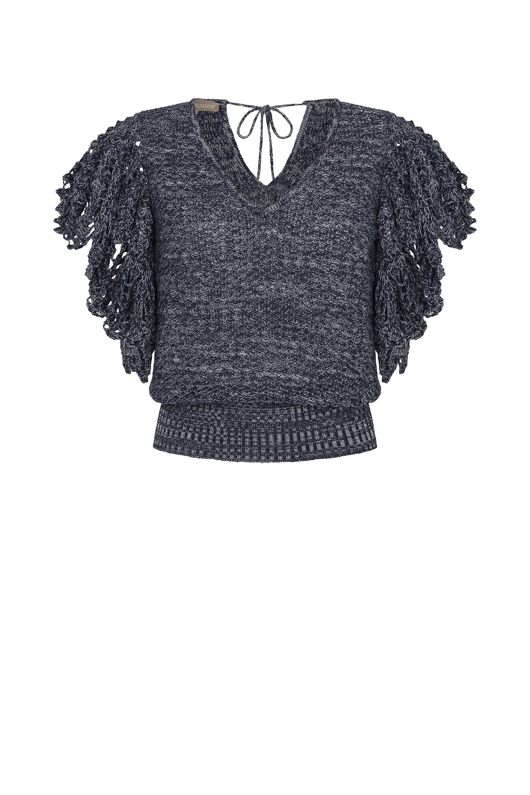 Alejandra Vest | Navy Melange